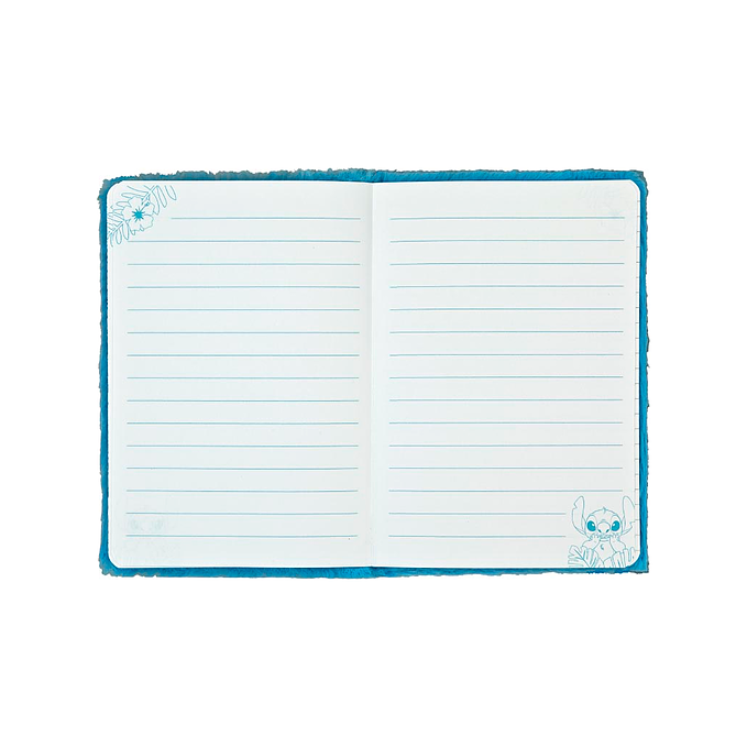 Stitch notatbok i plysj 1