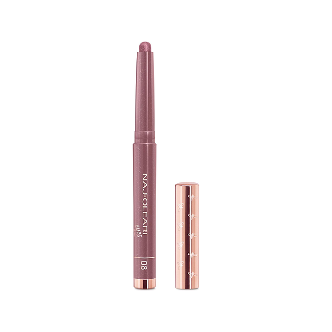 NAJ-OLEARI Absolute Stay Eye Shadow 08 Pearly Burgundy 1