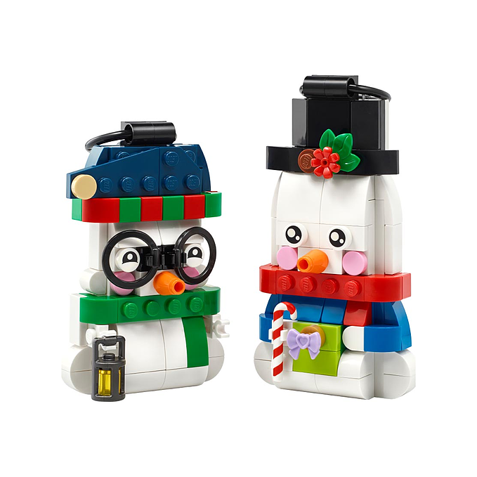 Lego snømann julepynt 1