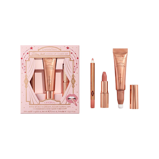 Charlotte Tilbury Pillow Talk Iconic Lip + Cheek Make Up Set 1