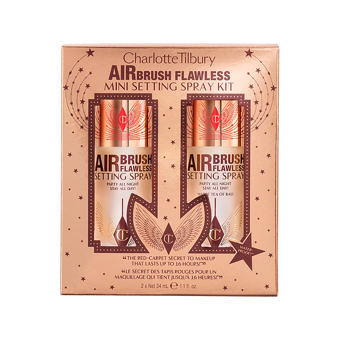 Charlotte Tilbury Airbrush Flawless Setting Spray Make Up Set
