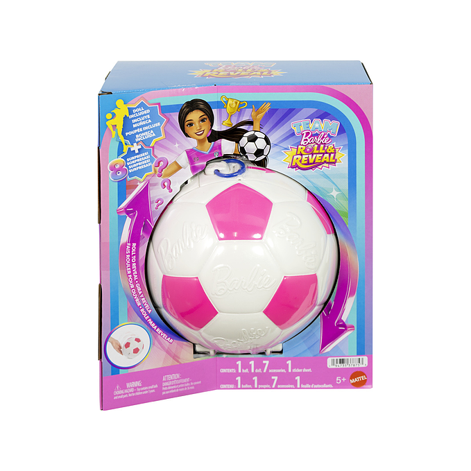 Team Barbie fotball dukke