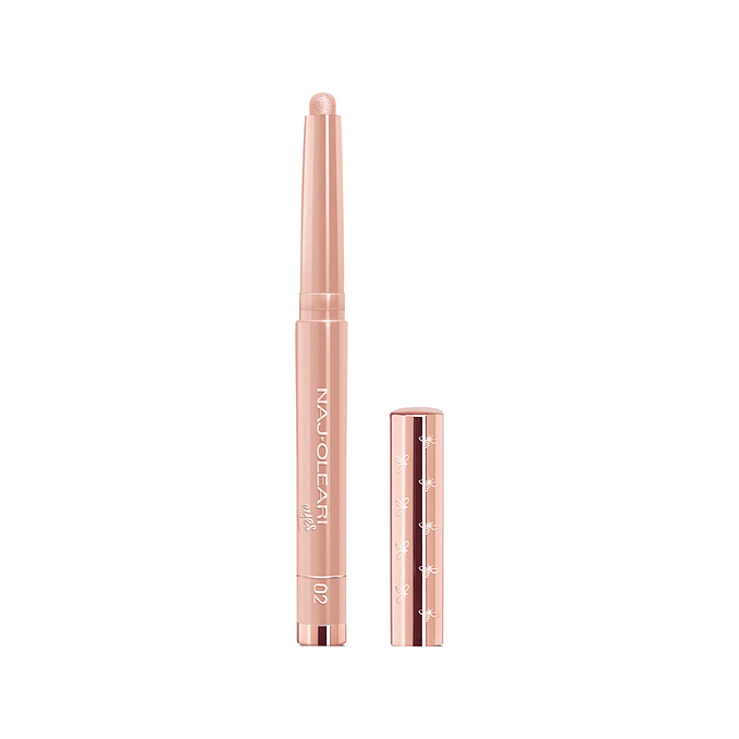 NAJ-OLEARI Absolute Stay Eye Shadow 02 Metallic Pink 1
