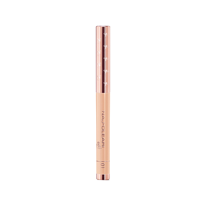 NAJ-OLEARI Absolute Stay Eye Shadow 01 Pink Ivory