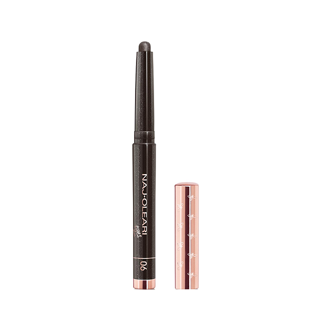 NAJ-OLEARI Absolute Stay Eye Shadow 06 Vinyl Black 1