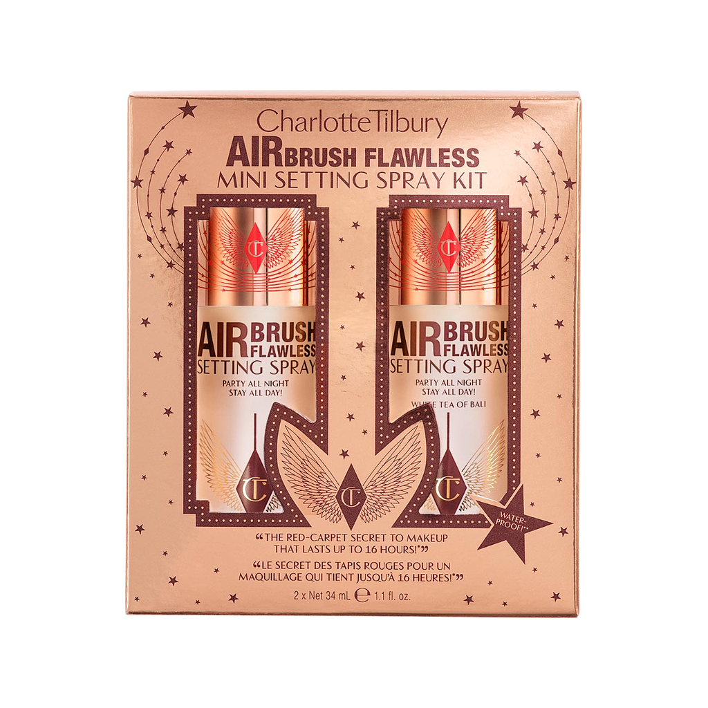 Charlotte Tilbury Airbrush Flawless Setting Spray Make Up Set