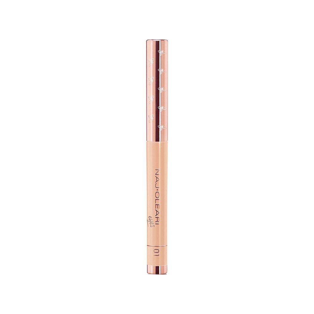 NAJ-OLEARI Absolute Stay Eye Shadow 01 Pink Ivory