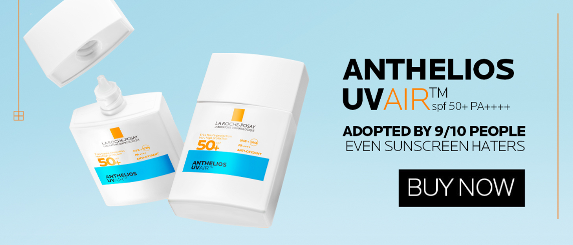 Sjekk ut den nye La Roche Posay Anthelios UV Air Fluid Sun Cream SPF 50+ 40 ml