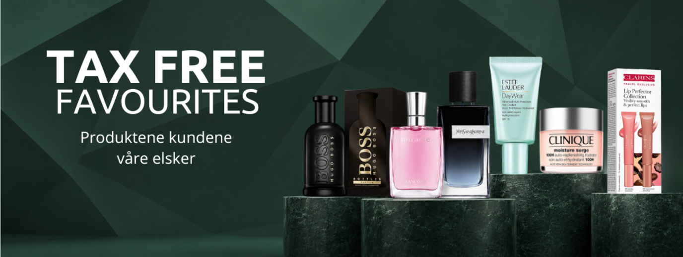 Sjekk ut kundenes Tax Free Favourites