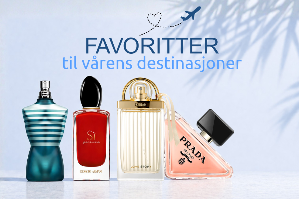 Favoritter til vårens destinasjoner - kjøp våre tax free favourites