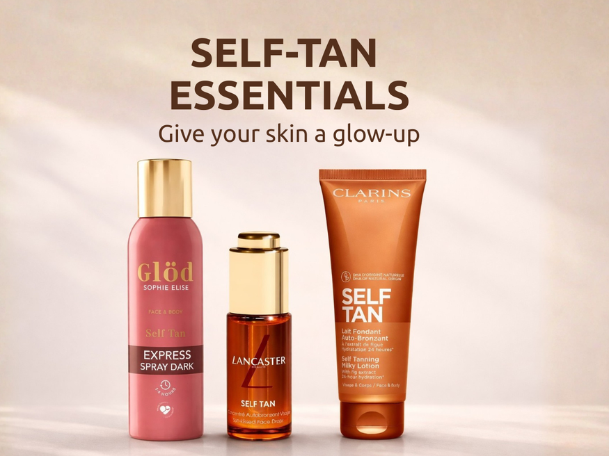 Self tan essentials - give your skin a glow-up