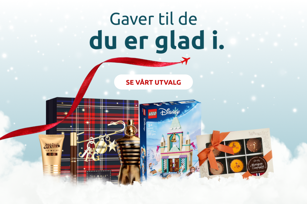 Gaver til de du er glad i - se vårt gaveutvalg