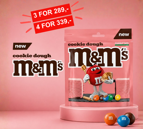 Oppdag nyheten fra M&M Cookie dough