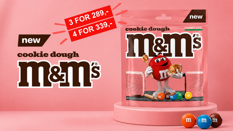 Oppdag nyheten M&M Cookie Dough