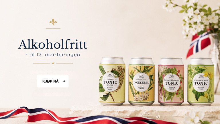 Alkoholfritt til 17.mai feiringen. Tundra tonic - kjøp nå