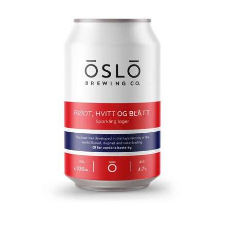 Oslo Brewing Company Rødt, Hvitt og Blått