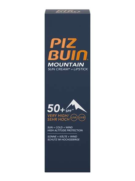 Piz Buin Mountain Sun Cream / Lipstick SPF50+