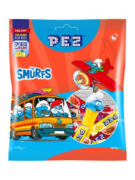 PEZ Smurfs