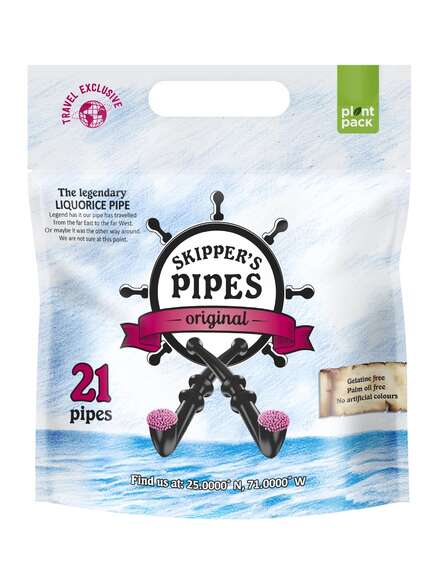 Malaco Skipper's Pipes 357g