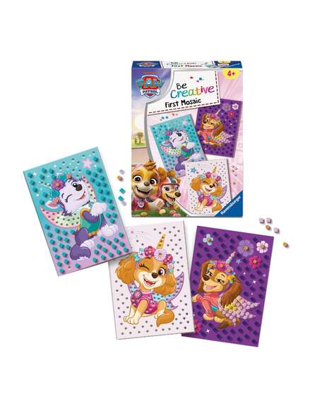 Ravensburger BeCreative Paw Patrol mosaic craft set