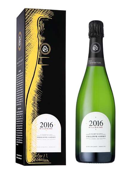 Philippe Gonet Champagne , Millésime 2016, Grand Cru Blanc de Blanc Brut