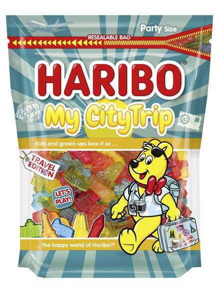 Haribo My CityTrip Vingummi