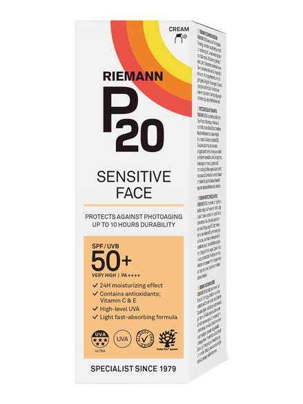 Riemann P20 Face Cream Sensitive Skin SPF50+ 