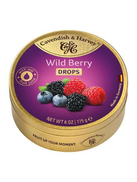 Cavendish & Harveys Wild Berry Drops 175g