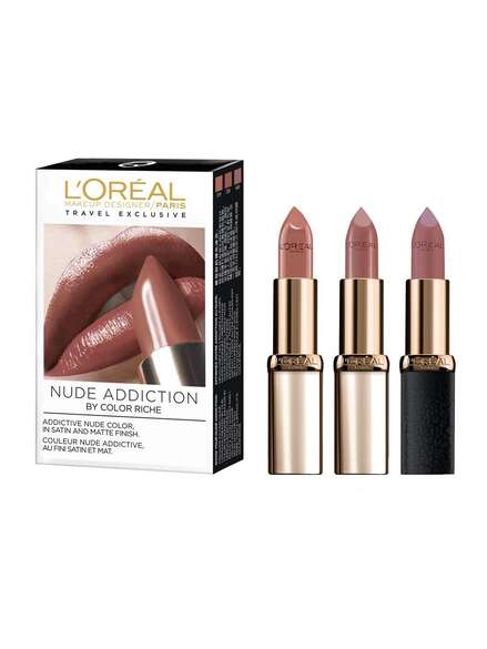L'Oréal Paris, Color Riche Nude Addiction Lipstick Set