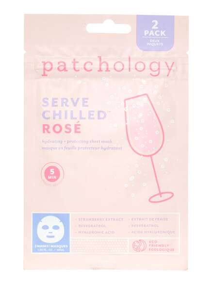 Patchology Rosé Hydrating and Protecting Sheet Mask