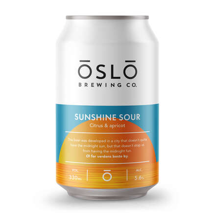 Oslo Brewing Company Sunshine Sour Ale