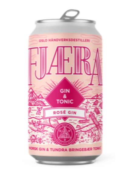 Fjæra Gin & Tonic Rose