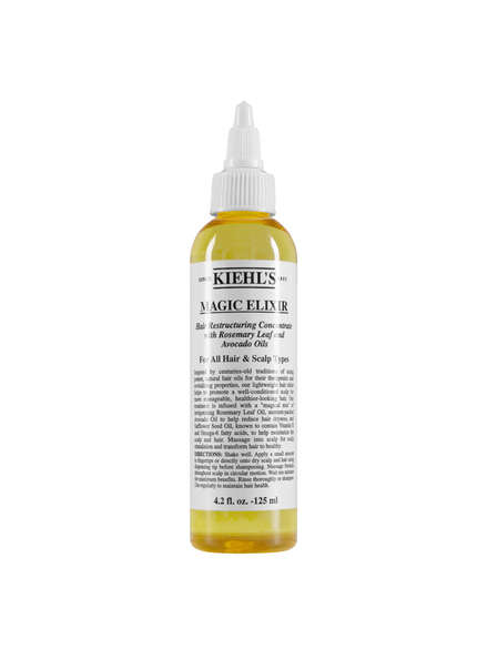 Kiehl's Magic Elixir Hair Restructuring Concentrate with Rosemary Leaf and Avocado