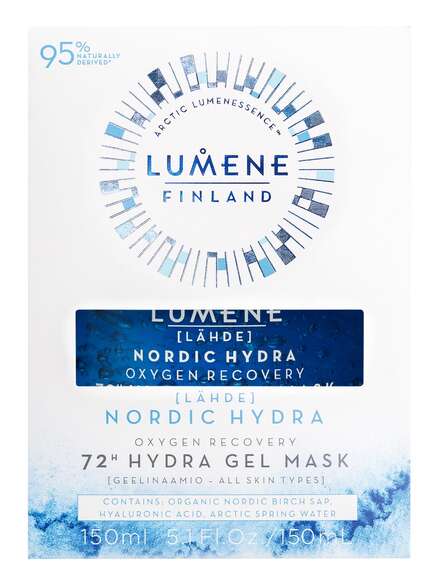 Lumene Nordic Hydra Oxygen Recovery 72h Hydra Gel Mask 