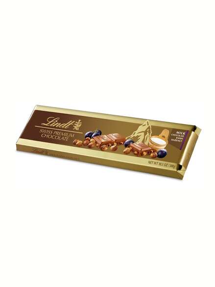 Lindt Tablet Gold Raisin Nut 300g