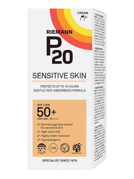 Riemann P20 Sun Cream Sensitive Skin SPF50+  