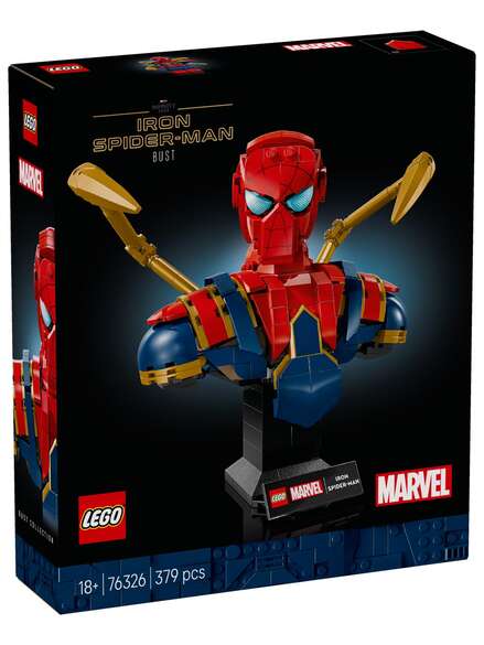 LEGO Marvel Iron spider-man byste