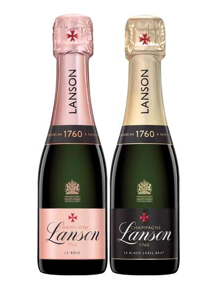 Lanson Black & Rosé Label