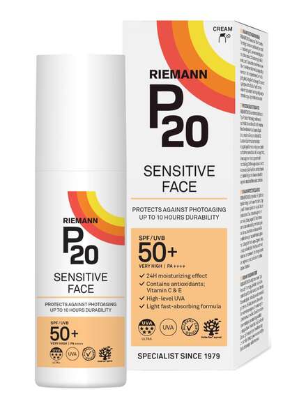 Riemann P20 Face Cream Sensitive Skin SPF50+ 