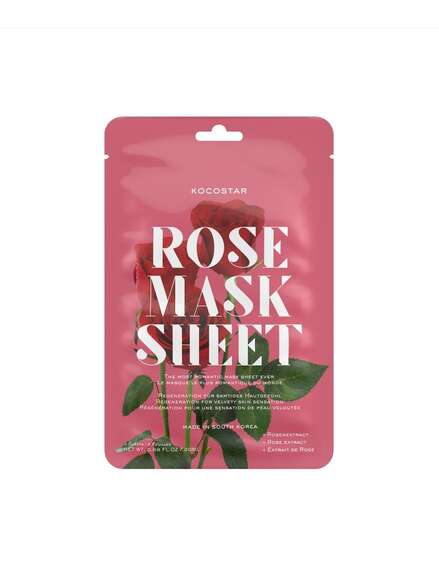 Kocostar Slice Mask Sheet Rose Flower