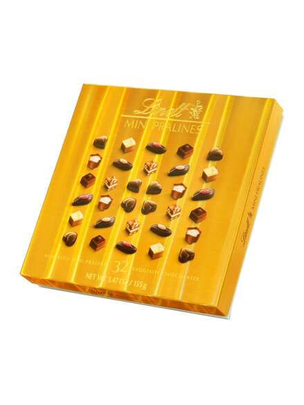 Mini Pralines Box Gold 