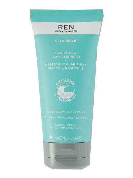 REN Clean Skincare Clearcalm Clarifying Clay Cleanser