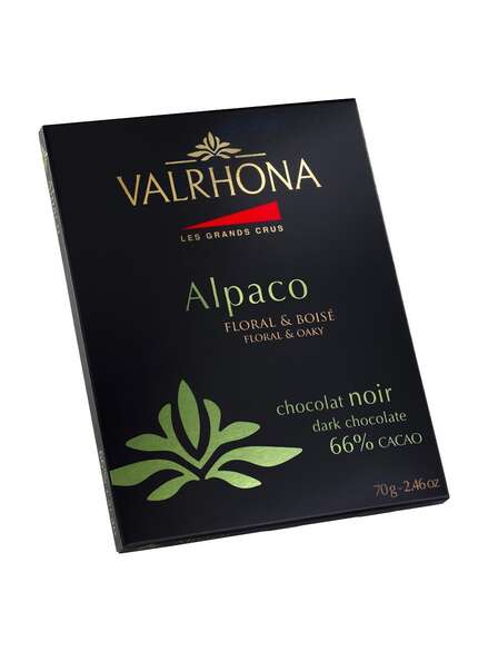 Valrhona Bar Alpaco 66% cocoa