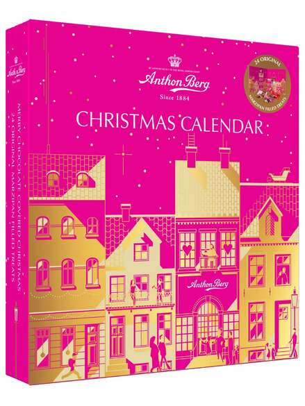 Anthon Berg Christmas Calendar with marzipan