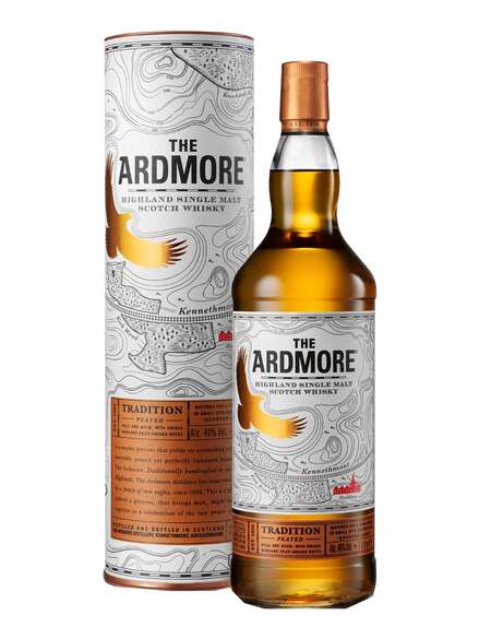 The Ardmore Traditional Peated, Highland Whisky 40% 1 L