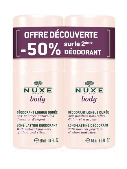 Nuxe Body Deodorant Duo Set