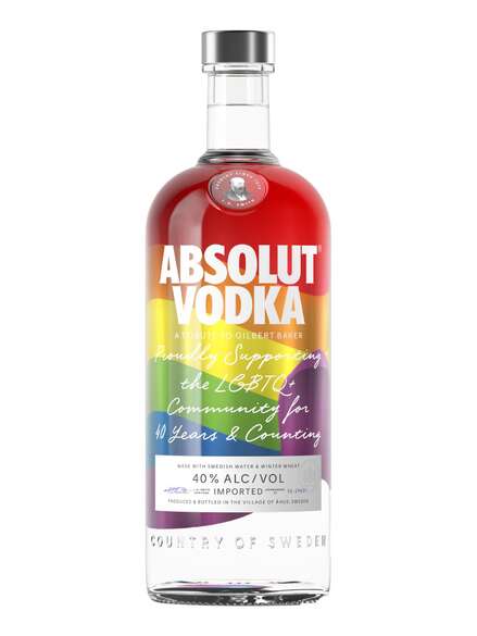 Absolut Vodka Rainbow Edition