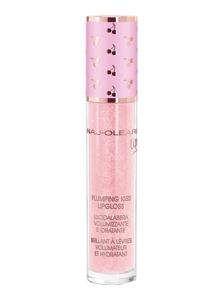 NAJ-OLEARI Plumping Kiss Lip Gloss 02 Cotton Candy Pink