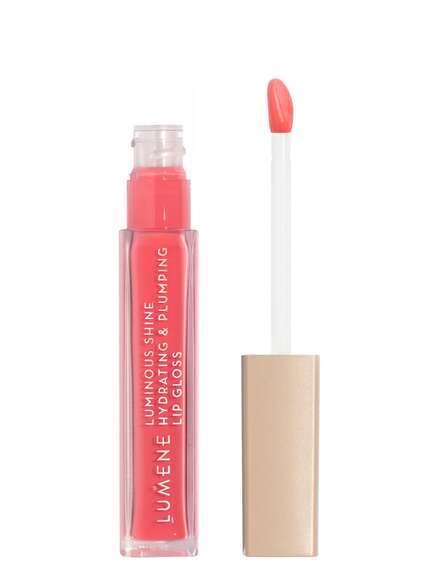 Lumene Luminous Shine Hydrating & Plumping Lip Gloss No. 4 - Peach Pink