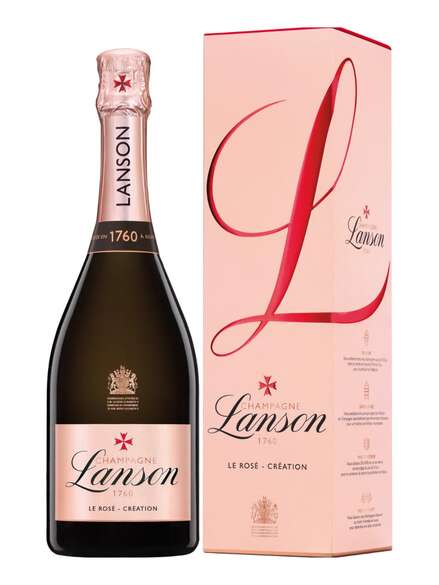 Lanson Rosé Label